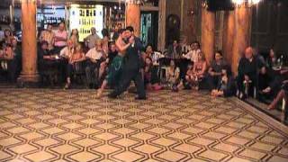 Paula Tejeda y Lucas Carrizo -01-  PASIONAL MILONGA - Mercedes, Bs.As. - 20 11 10