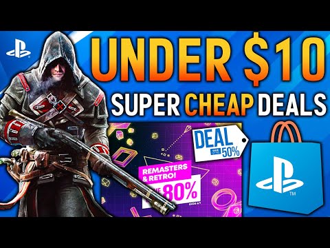 10 GREAT PSN Game Deals UNDER $10 Right Now - SUPER CHEAP PS4 Games! (New PSN Sales 2022 Deals)