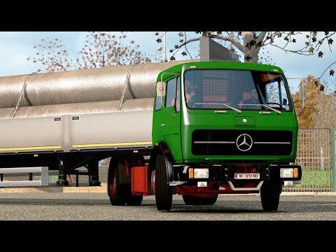 ETS 2 1.25 ProMods 2.11 Mercedes Benz NG 1632 Duisburg - Arnhem