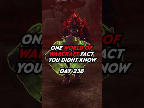 Here’s one world of Warcraft fact you didn’t know!Day 238 #warcraft #worldofwarcraft