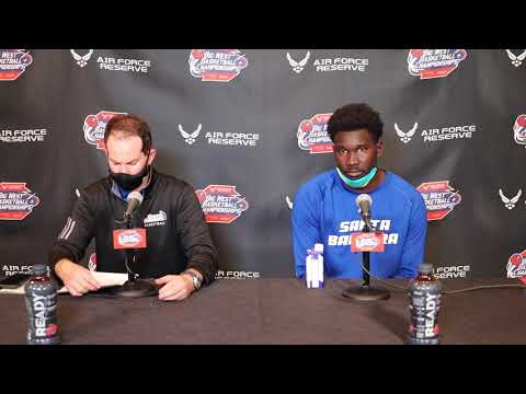UC Santa Barbara Postgame Press Conference 3.12.21