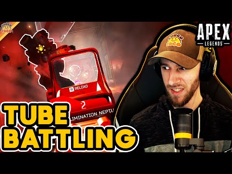 Tube Battling with Reid and Goatitron - chocoTaco Apex Legends Gameplay