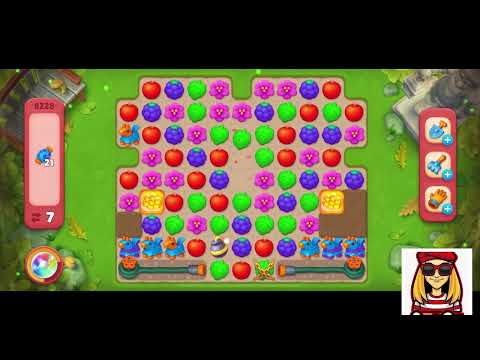 Gardenscapes hard level 8228