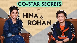 Hina Khan And Rohan Shah’s Fun Co-Star Secrets Revealed | First Impression & More Hina Khan And Rohan Shah’s Fun Co-Star Secrets Revealed | First Impression & More