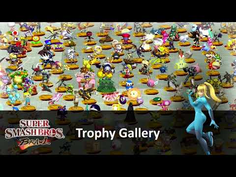 Mihark's Best VGM #0382 : Super Smash Bros. Brawl - Trophy Gallery