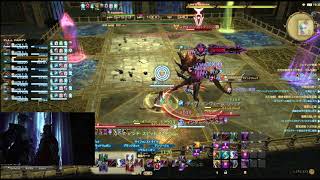 【FF14】オメガ零式3層  暗黒MT視点　クリアー動画