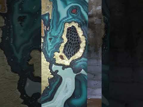 Geode Resin Wall Art