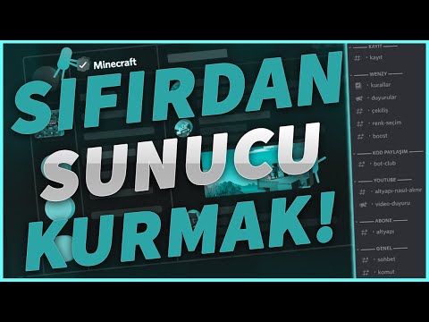 Discord Sunucu Nasıl Kurulur? - Yetki Düzenleme - Oda Düzenleme