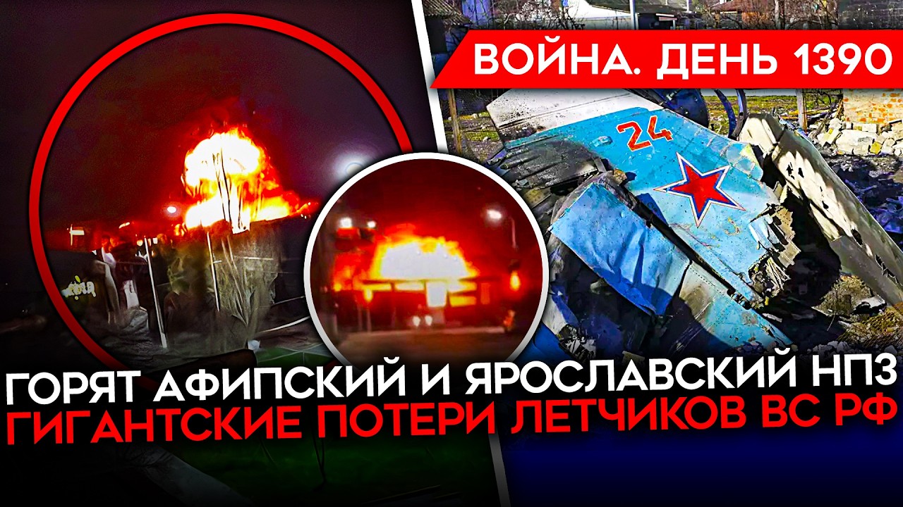 ДЕНЬ 1340. МЕРЦ ПРОТИВ ТРАМПА/ ГИГАНТСКИЕ ПОТЕРИ ЛЕТЧИКОВ РФ/ МАСШТАБНЫЙ УДАР П