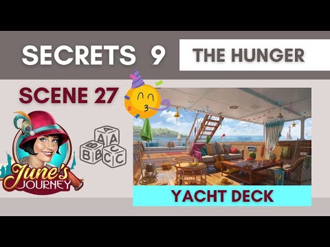 June’s Journey | Secrets 9 | Scene 27 - Yacht Deck (Word Mode) - FINAL