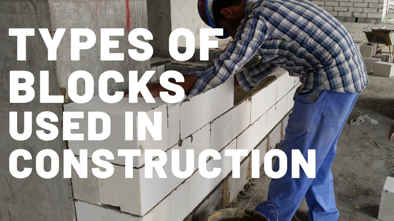 7 types of concrete block used in building construction
