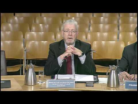 European and External Relations Committee (Part 1) - 29 September 2016