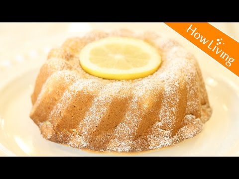 【簡單甜點】整顆檸檬蛋糕- 用果汁機做好吃甜點 Whole Lemon Pound Cake│HowLiving美味生活 Video