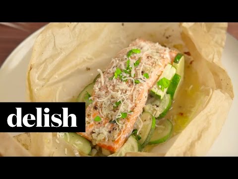 How To Make Garlic Butter Salmon | Delish