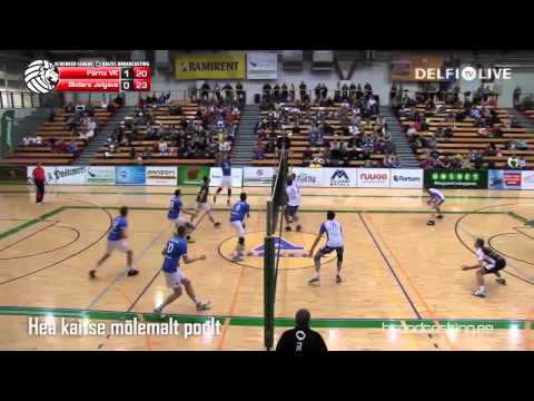 Highlights - Pärnu VK - VK Biolars/Jelgava, Schenker League 2015 veerandfinaal