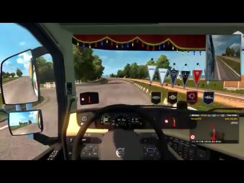 ETS2 Promods 2.0 Timelapse (Holstebro to Ventspils)