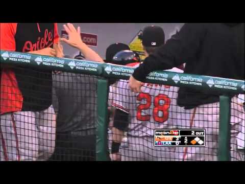 2011/08/20 Markakis' RBI groundout