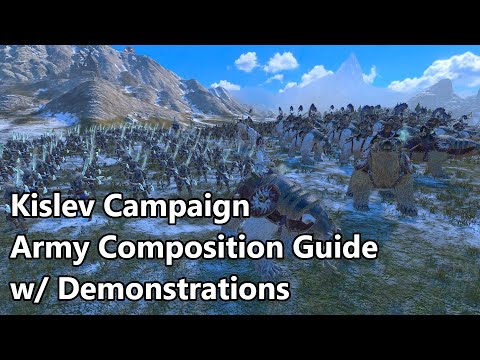 Kislev Campaign Army Composition Guide w/ Demonstrations (Total War: Warhammer 3)