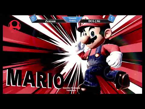 GSS #4 - Zenyou (Mario) vs DCG | Ki (Sephiroth) Losers Semis