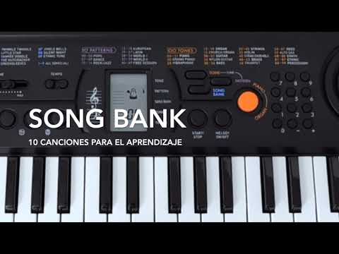 thumbnail video image 2 of Mini Teclado Casio  SA-76 Portátil, 2 of 5