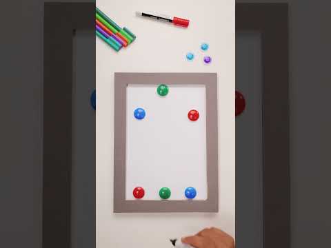 The color-matching circle puzzle — can you solve it?