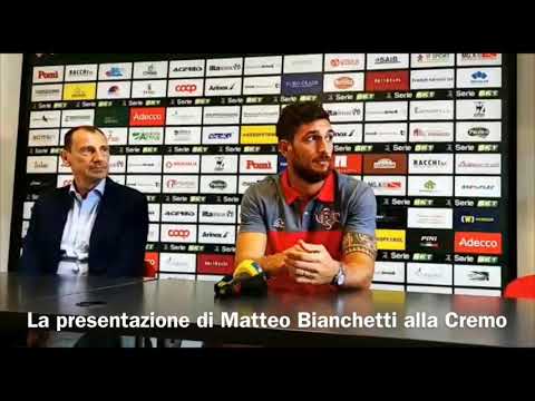 Cremonese, la conferenza stampa di presentazione di Matteo Bianchetti