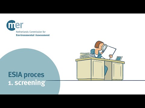 ESIA process - step 1 - Screening