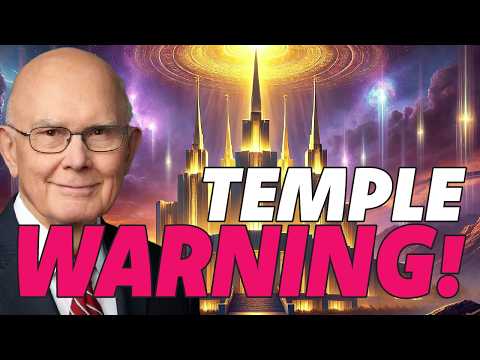 President Oaks Issued a Temple Warning for 2026… (The World Is About to Change!)
