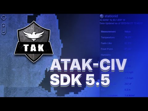 ATAK Plugins with ATAK-CIV SDK 5.5
