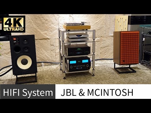 JBL L100 Classic 과 MCINTOSH MA9000 인티 MCD350 SACD플레이어 및 LINN KLIMAX DS/3 시스템