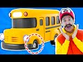 Wheels On The Bus Boo Boo School Bus Song LookBee