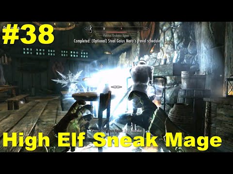 Skyrim High Elf Sneak Mage on Legendary Difficulty - 38