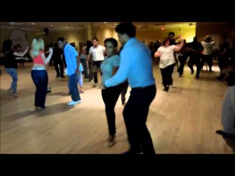 Edwin Sorto & Amy Steele Social Dance at The Mr. Mambo's Salsa Social