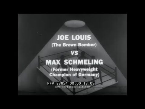JOE LOUIS "BROWN BOMBER" VS. MAX SCHMELING BOXING MATCHES  83854
