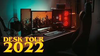 Desk setup small studio tour 2022