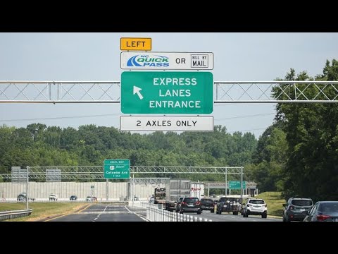 Highway Drive - I-77 North Express Toll Lanes Charlotte Northbound (Real-time)