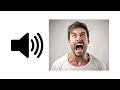 Angry Man Scream Sound Effect ProSounds
