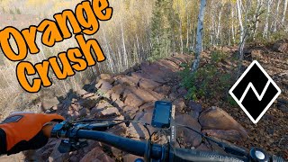 Almost a full run down Orange Crush.