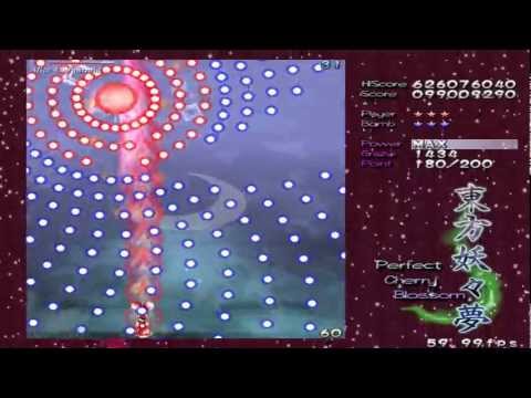 Cherry Playthrough: Alice Margatroid (PCB Stage 3 Lunatic)