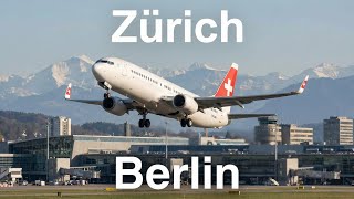 Zürich nach Berlin ???? | Kompletter Flug B737-800 (Uncut)