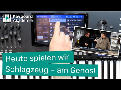 🥁 Heute spielen wir Schlagzeug – am Genos! | Power-Tipp