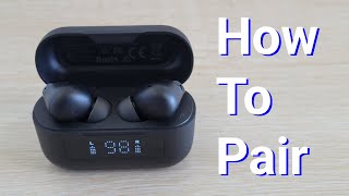 Tozo NC3 Earbuds – How To Pair