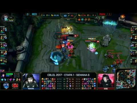 Final de jogo incrível entre Red Canids e paiN!