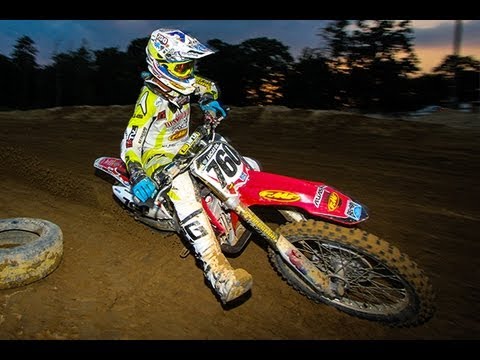 HELMET CAM: Tyler Wozney - Speed Citi / Seaford Night Track (MXPTV)