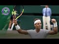Rafael Nadal wins unbelievable all-court point | Wimbledon 2018