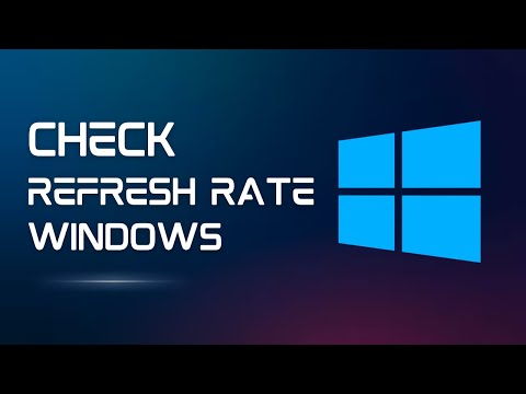 How to Check The Hertz or Refresh Rate of a Display on Windows 11