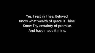 Jesus I Am Resting Matthew Smith Lyrics Jesus I Am Resting Matthew Smith Lyrics