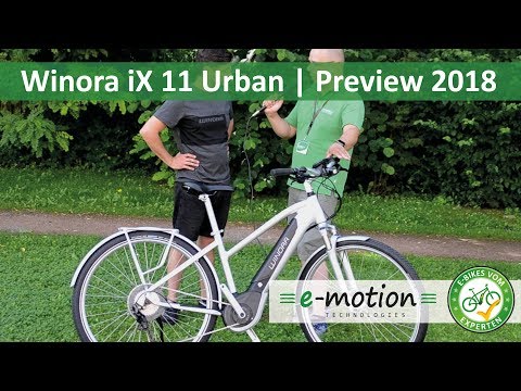 Winora iX1 Urban - 2018 | Pedelec Preview, Vorstellung