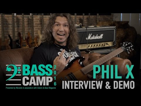 Bass Camp 2016 Interviews - PHIL X (Bon Jovi) + Framus Phil XG Signature Demo