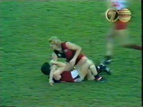 1981 VFL Elimination Final Fitzroy Vs Essendon at VFL Park.